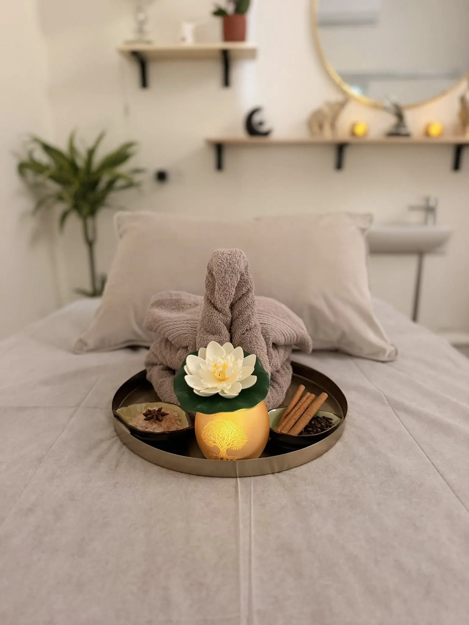 Portrait gallery image of spa decor