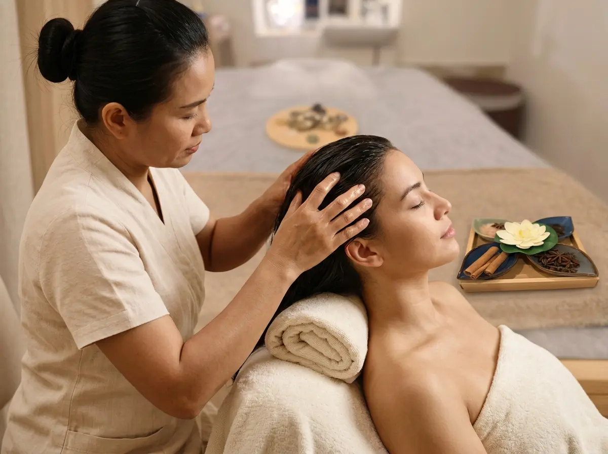 Indian Head Massage