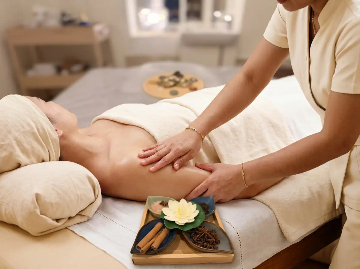 Lymphatic Drainage Massage spa room